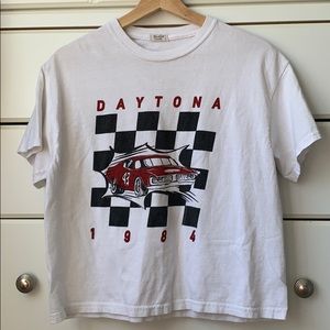 Brandy Melville 1984 Daytona Racing Crop Top
